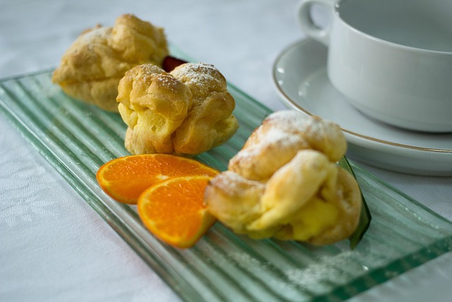 Bignés de crema pastelera — receta argentina