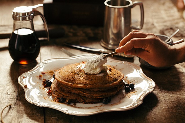 Foto de Panqueques con Dulce de Leche
