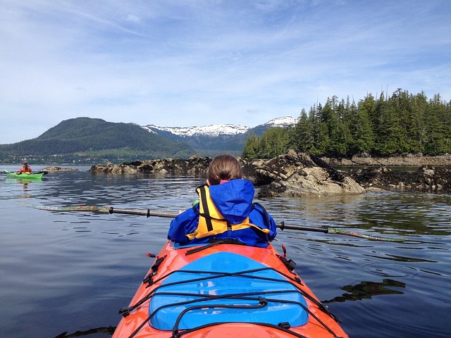 Kayak de mar — Alaska — destino turístico