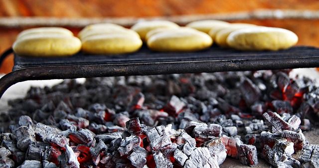 Arepa rellena — receta argentina