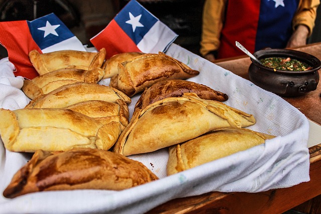 Empanada de pino chilena — receta argentina